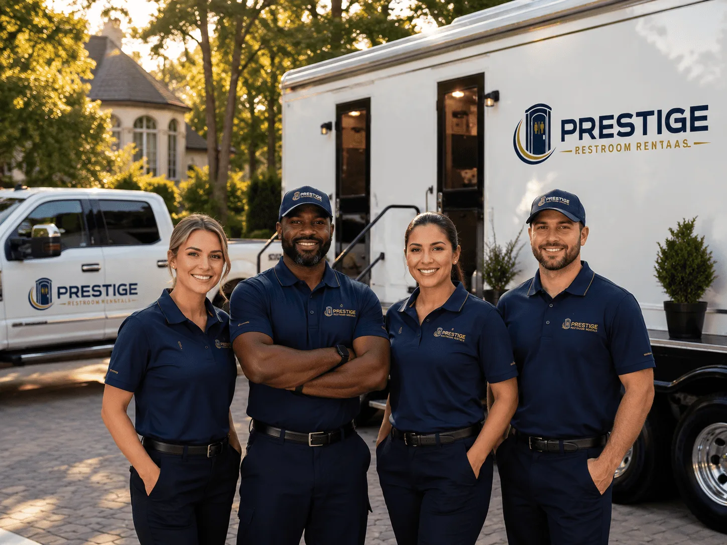 Trusted Luxury Portable Restrooms company in Montgomery, MI